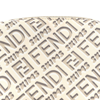 Fendi X SKIMS Nylon Small Trapezoid Beauty Pouch Kims Avorio 8 of 11