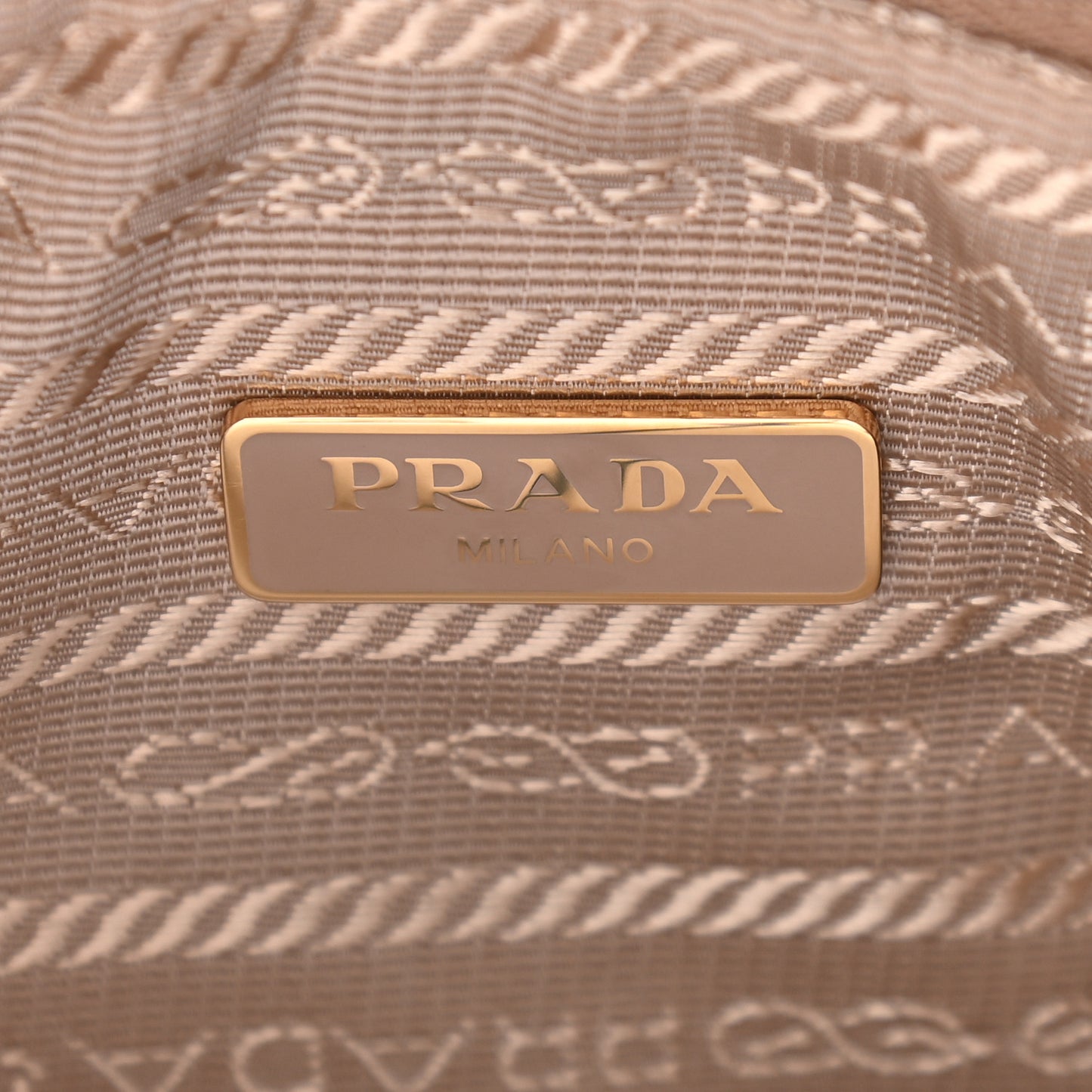 Saffiano Re-Edition 2005 Shoulder Bag Cammeo Beige