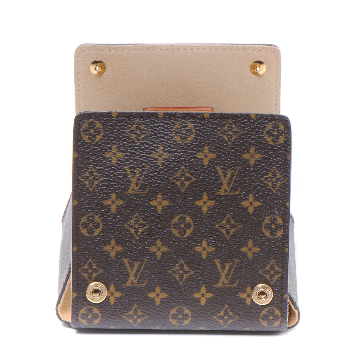 Monogram Folding Jewelry Case