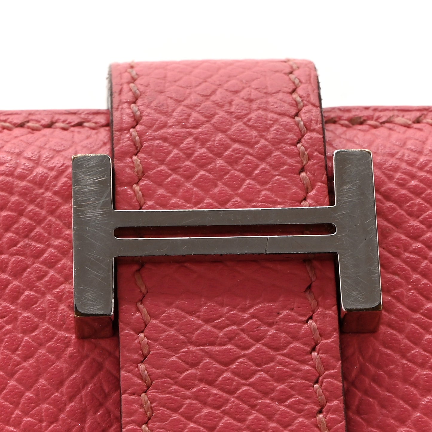 Epsom Bearn Gusset Wallet Rose Lipstick