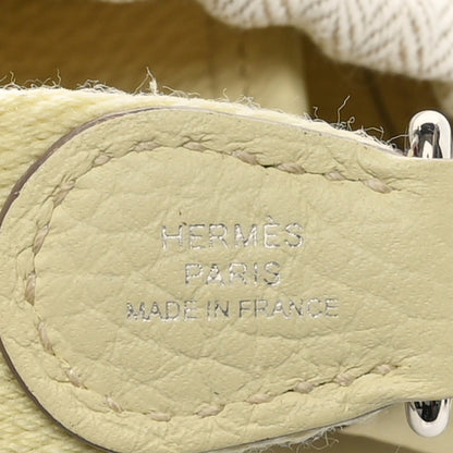 Hermes Taurillon Clemence Evelyne TPM Jaune Milton 6 of 10