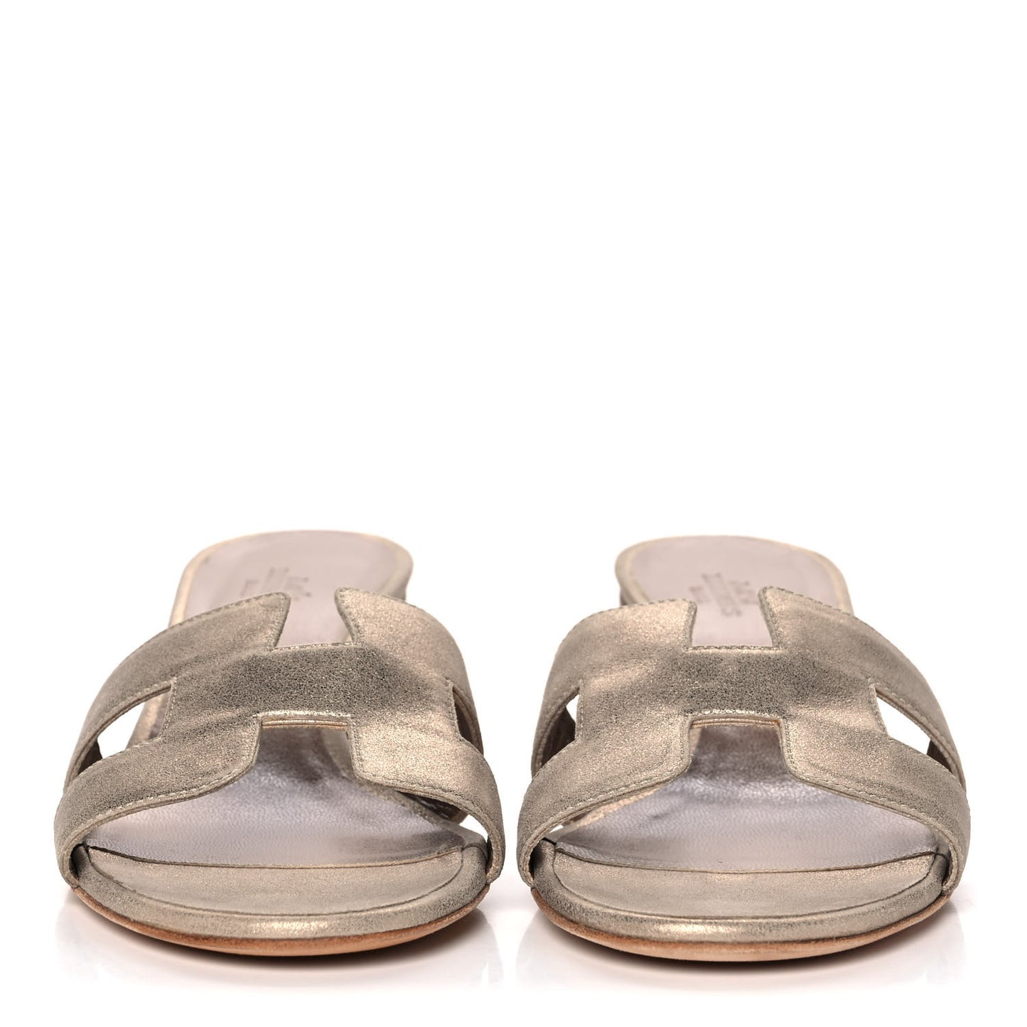 Metallic Nappa Oasis Sandals 39 Gold