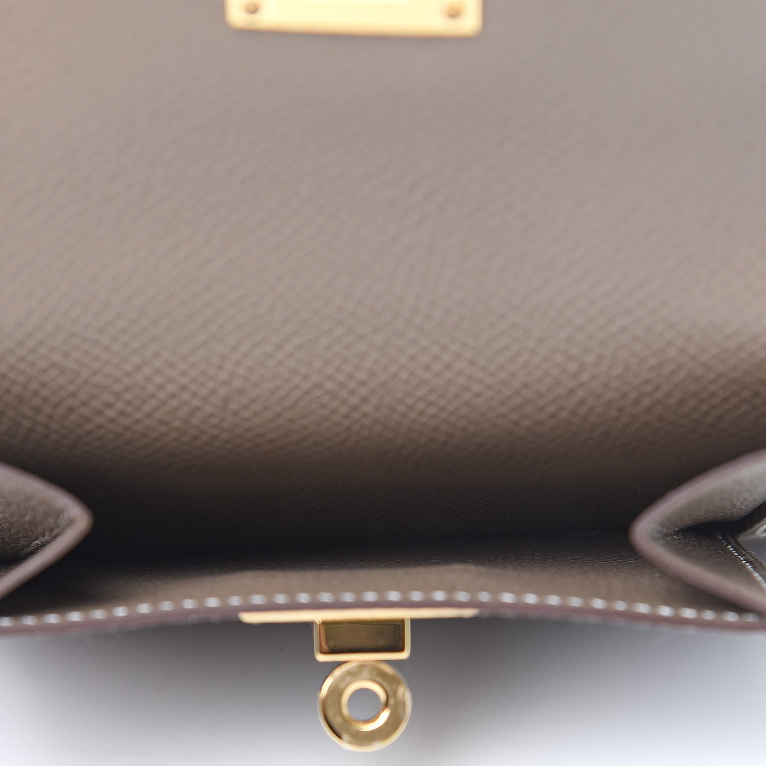 Hermes Epsom Kelly Pocket Compact Wallet Etoupe 5 of 8