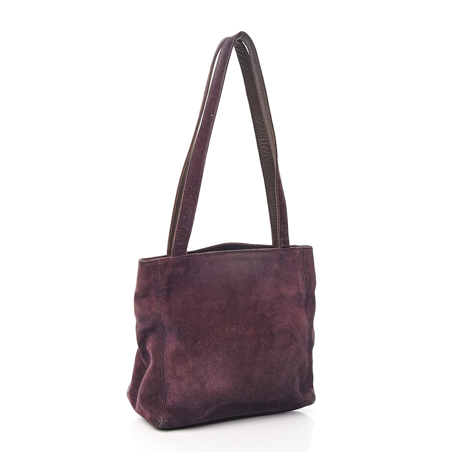 Suede CC Tote Purple
