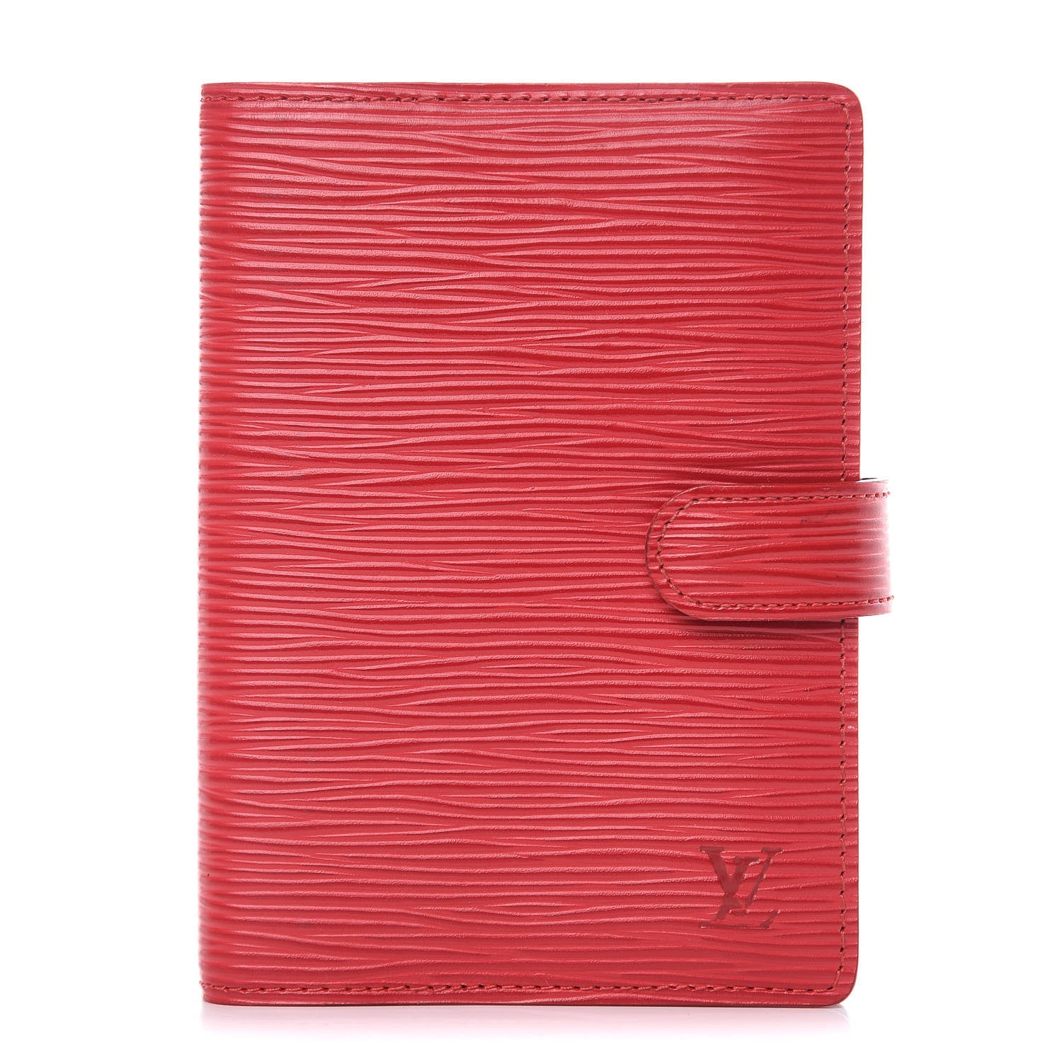 Louis Vuitton Epi Small Ring Agenda Cover Castillan Red 1 of 7