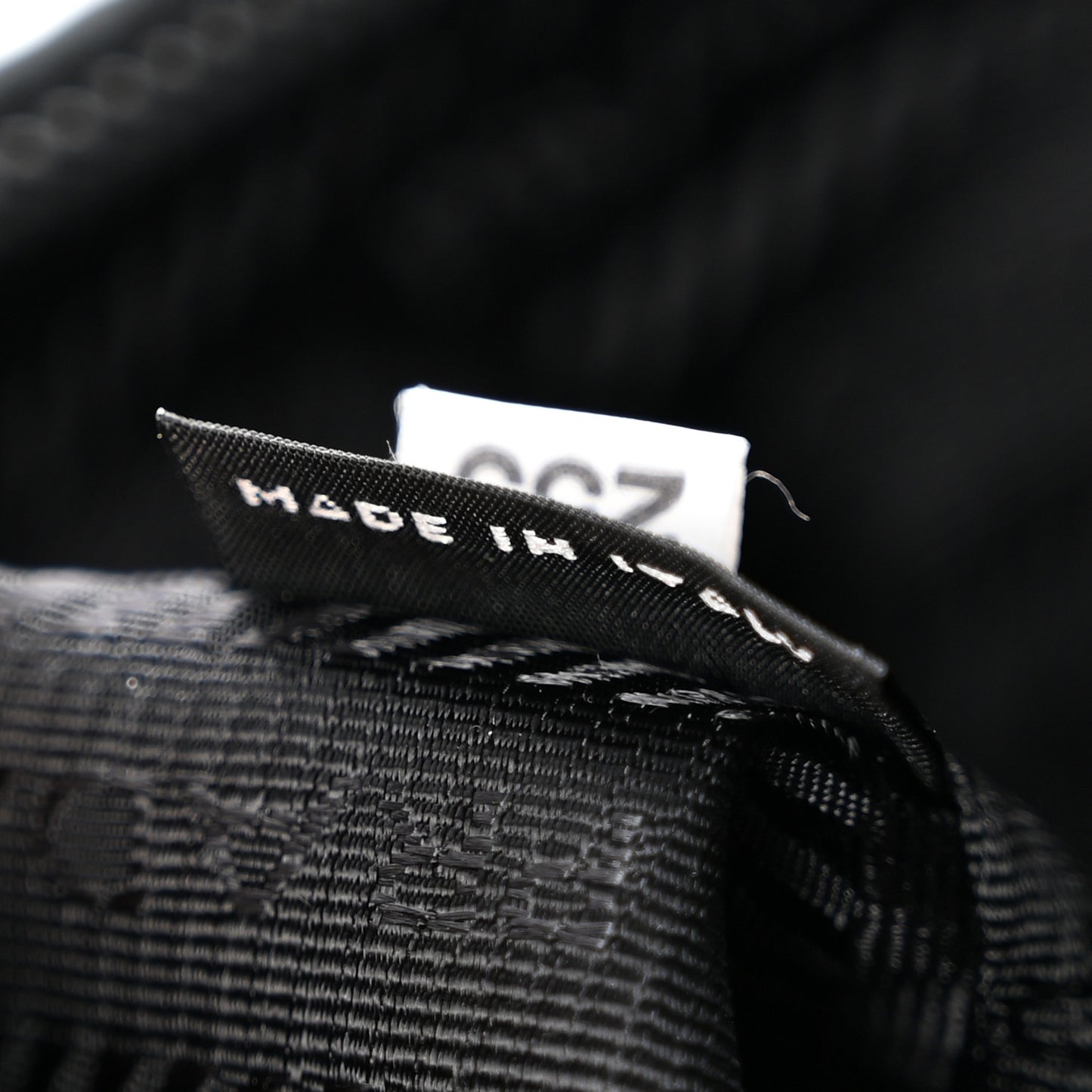 Tessuto Nylon Mini Re-Edition 2000 Bag Black