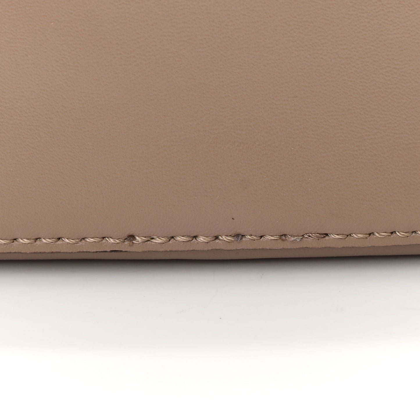 Eco Alter Nappa Perforated Logo Mini Bag Dark Taupe