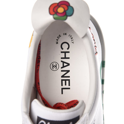 Chanel x Pharrell Williams Calfskin Womens Sneakers 39 White 8 of 14