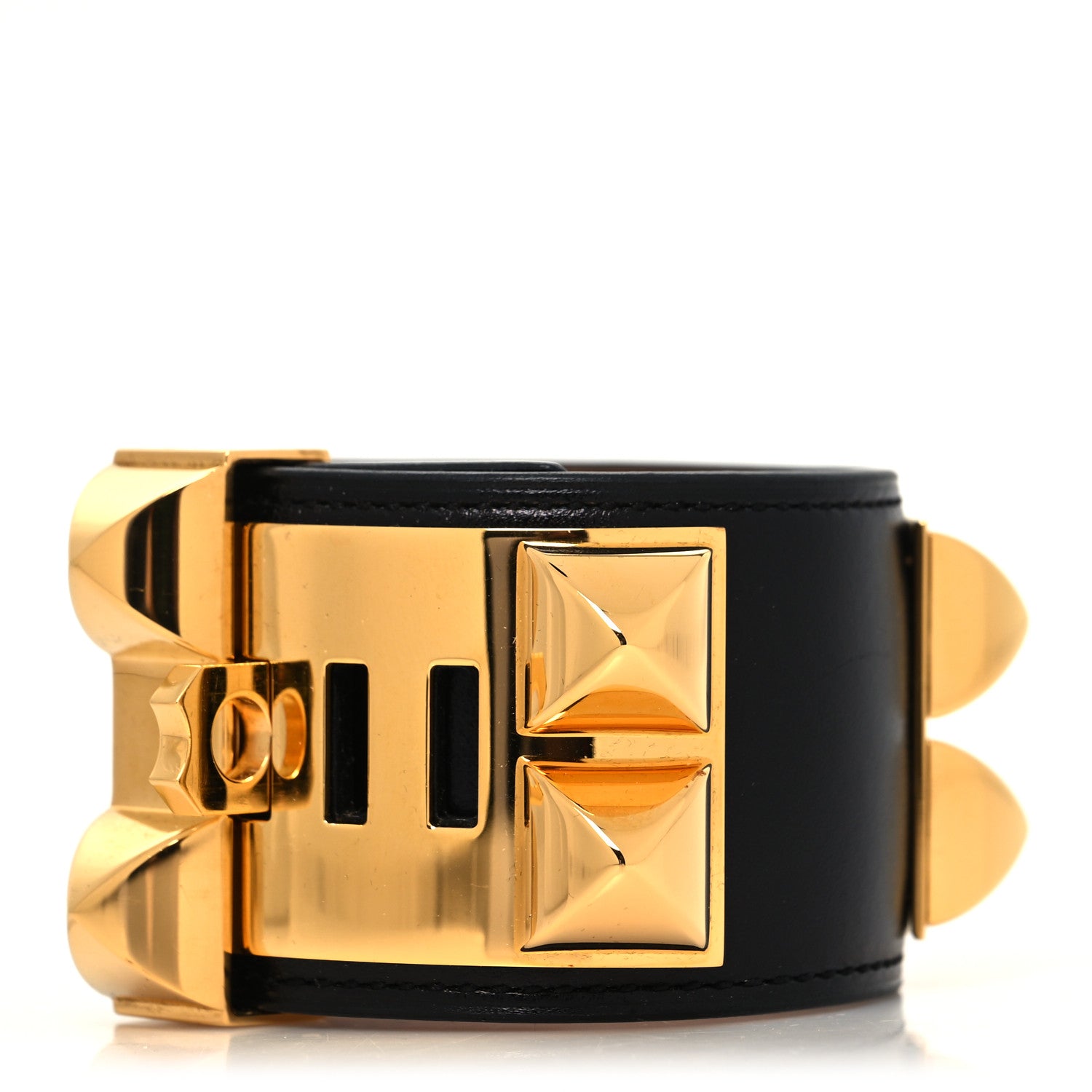 Hermes Box Collier de Chien CDC Bracelet S Black 3 of 5