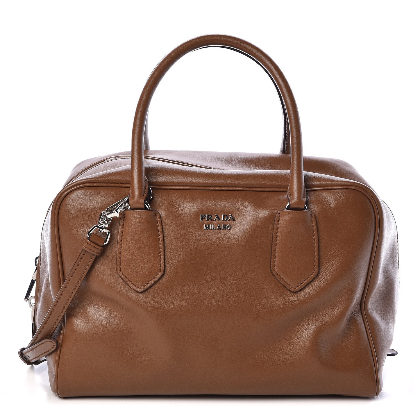 Soft Calf Medium Inside Tote Cannella Turchese
