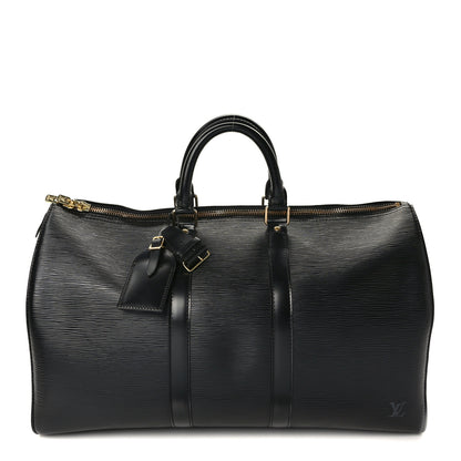 Louis Vuitton Epi Keepall 45 Black 1 of 11