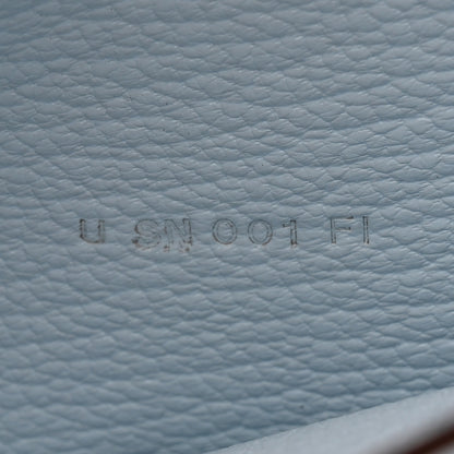 Hermes Chèvre Mysore Bearn Gusset Wallet Bleu Brume 7 of 9