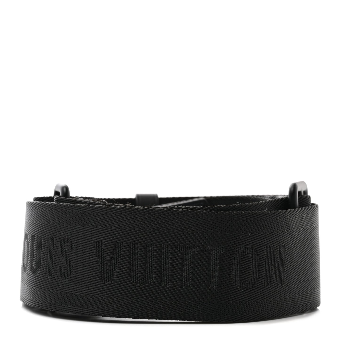 Jacquard Aerogram Shoulder Strap Black