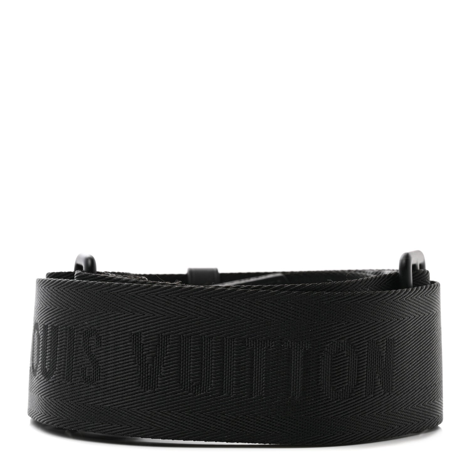 Louis Vuitton Jacquard Aerogram Shoulder Strap Black 2 of 3