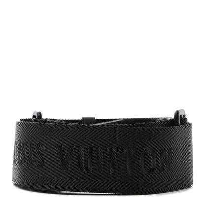 Louis Vuitton Jacquard Aerogram Shoulder Strap Black 2 of 3