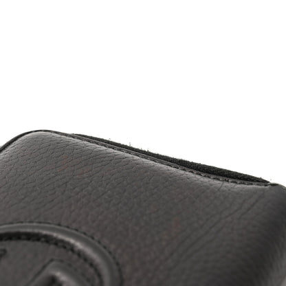Gucci Pebbled Calfskin Medium Soho Zip Around Wallet Black 8 of 10