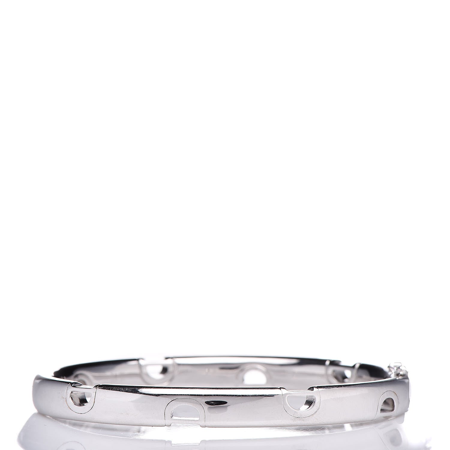 Damiani 18K White Gold Diamond Black Diamond D-icon Bracelet 3 of 5