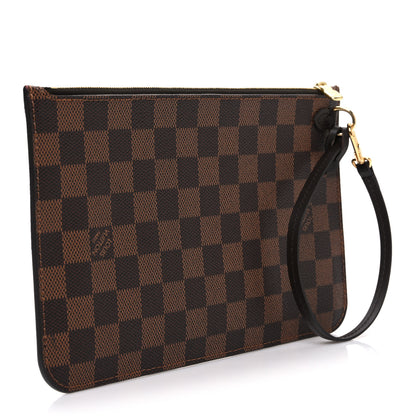 Louis Vuitton Damier Ebene Neverfull MM GM Pochette 3 of 6