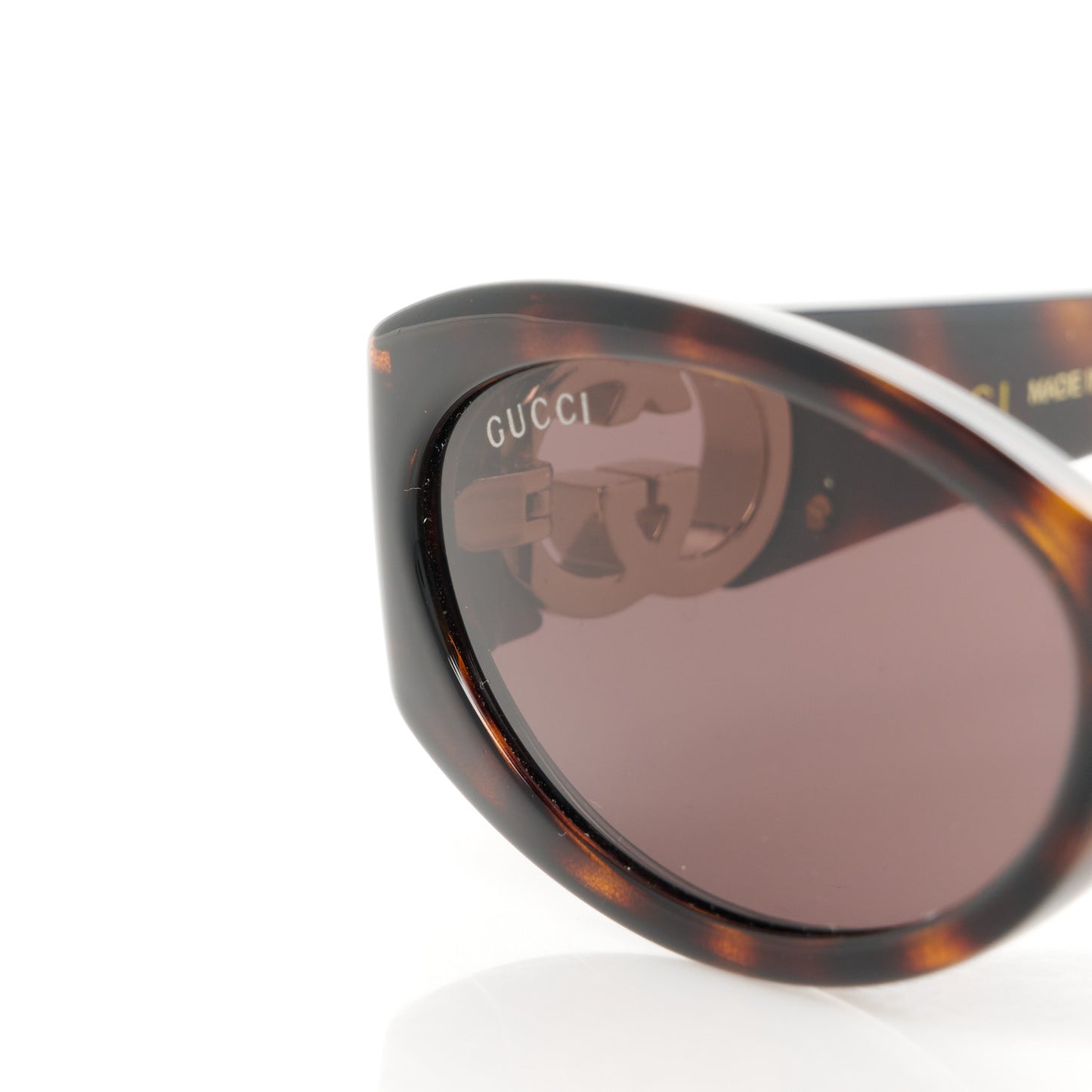 Acetate Oval Sunglasses GG1660S Tortoise