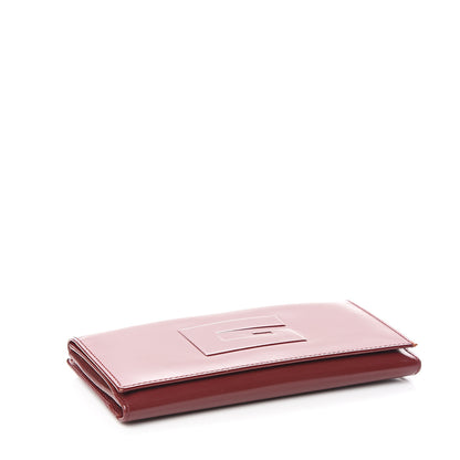 Gucci Patent Embossed G Continental Flap Wallet 3 of 9