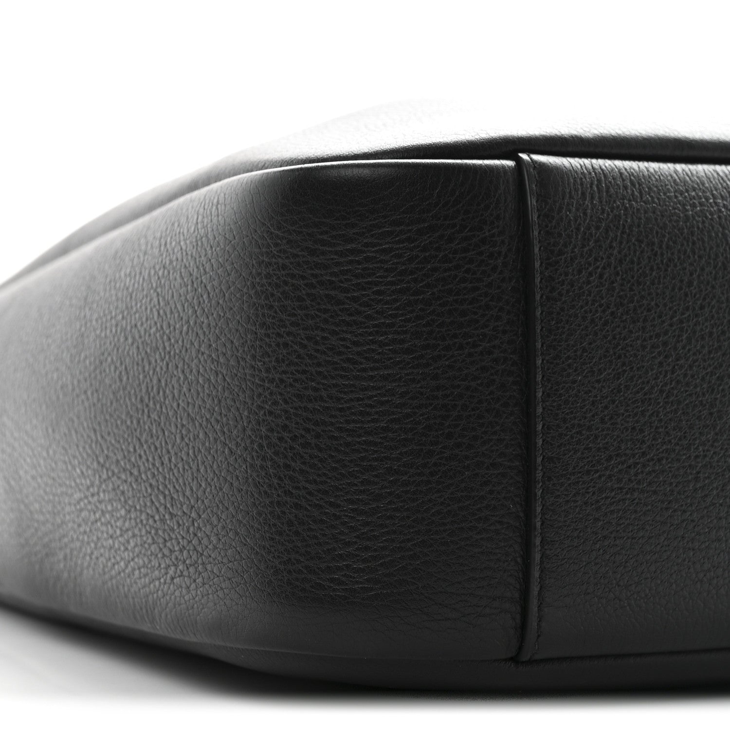 Saint Laurent Smooth Calfskin Small Le 5 A 7 Soft Hobo Black Black 8 of 11
