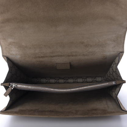 Gucci GG Supreme Monogram Medium Dionysus Shoulder Bag Taupe 5 of 11
