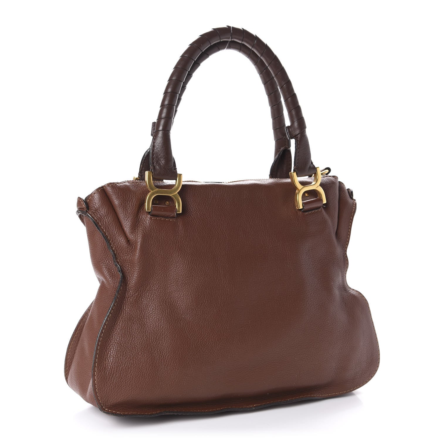 Chloe Calfskin Medium Marcie Satchel Ebony 2 of 17