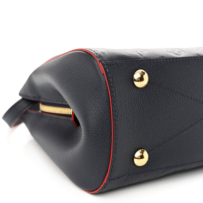 Louis Vuitton Empreinte Montaigne BB Marine Rouge 9 of 11