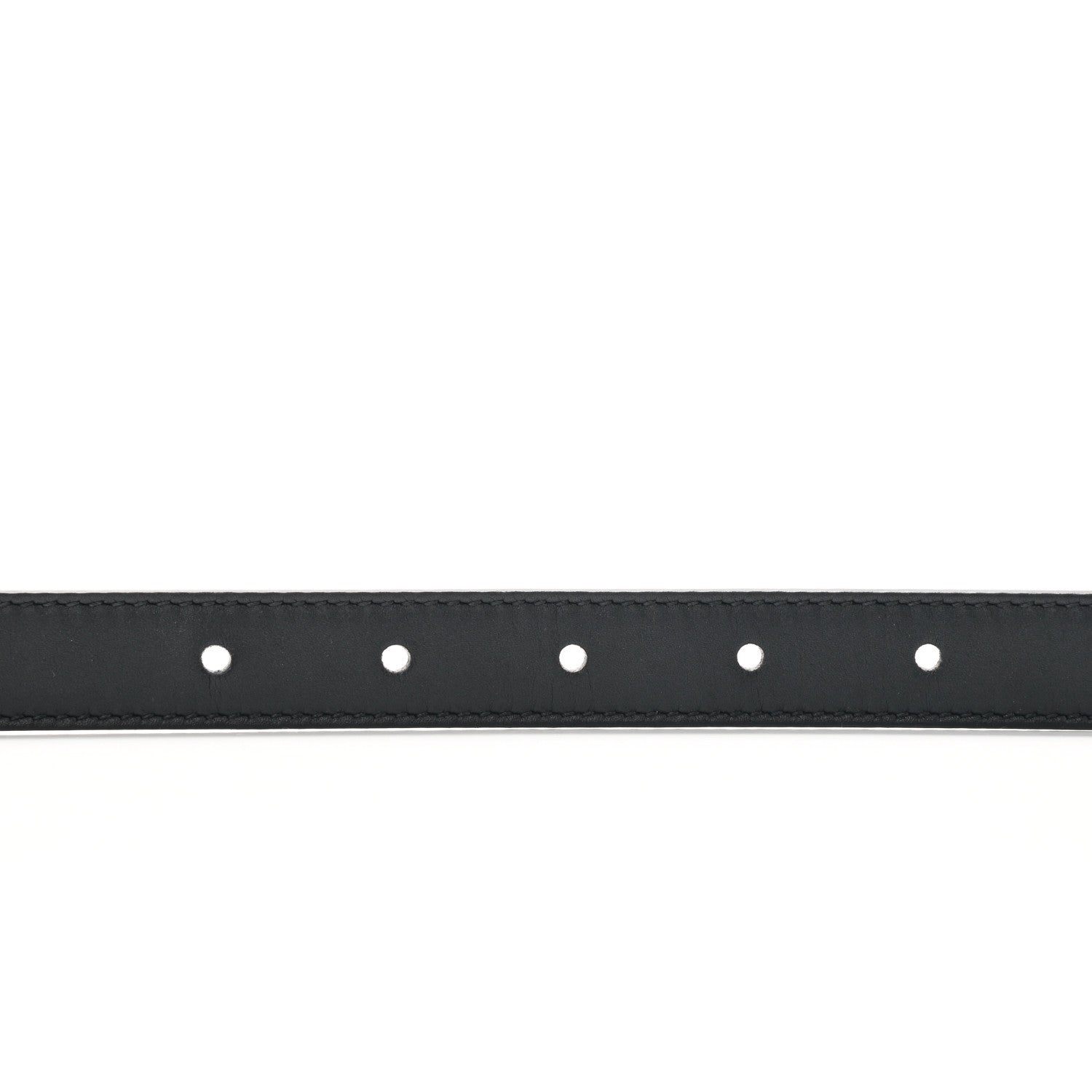 Gucci Calfskin Double G 20mm Belt 95 38 Black 4 of 5