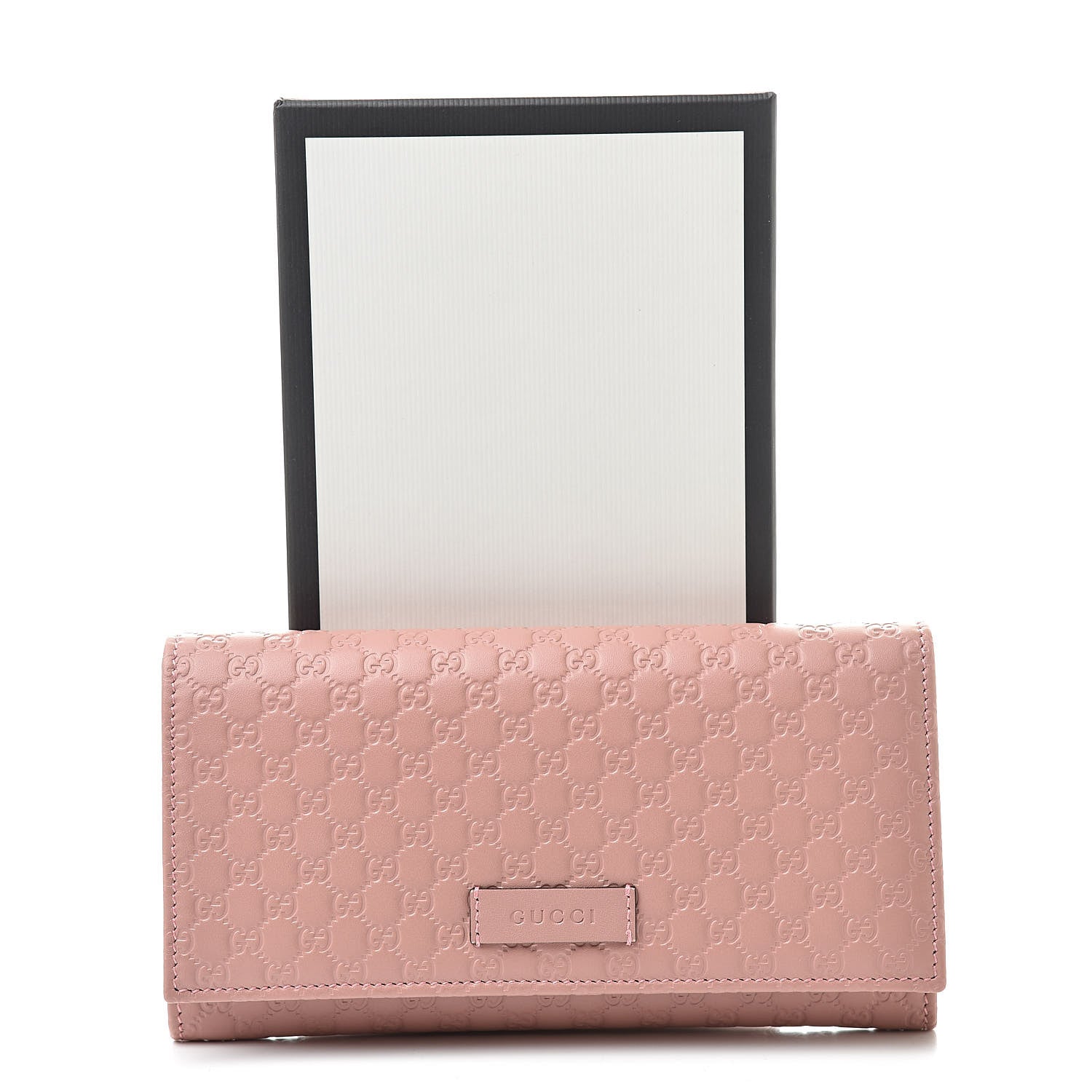 Gucci Soft Microguccissima Continental Wallet Soft Pink 8 of 8