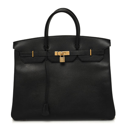 Hermes Ardennes Birkin 40 Black 1 of 13