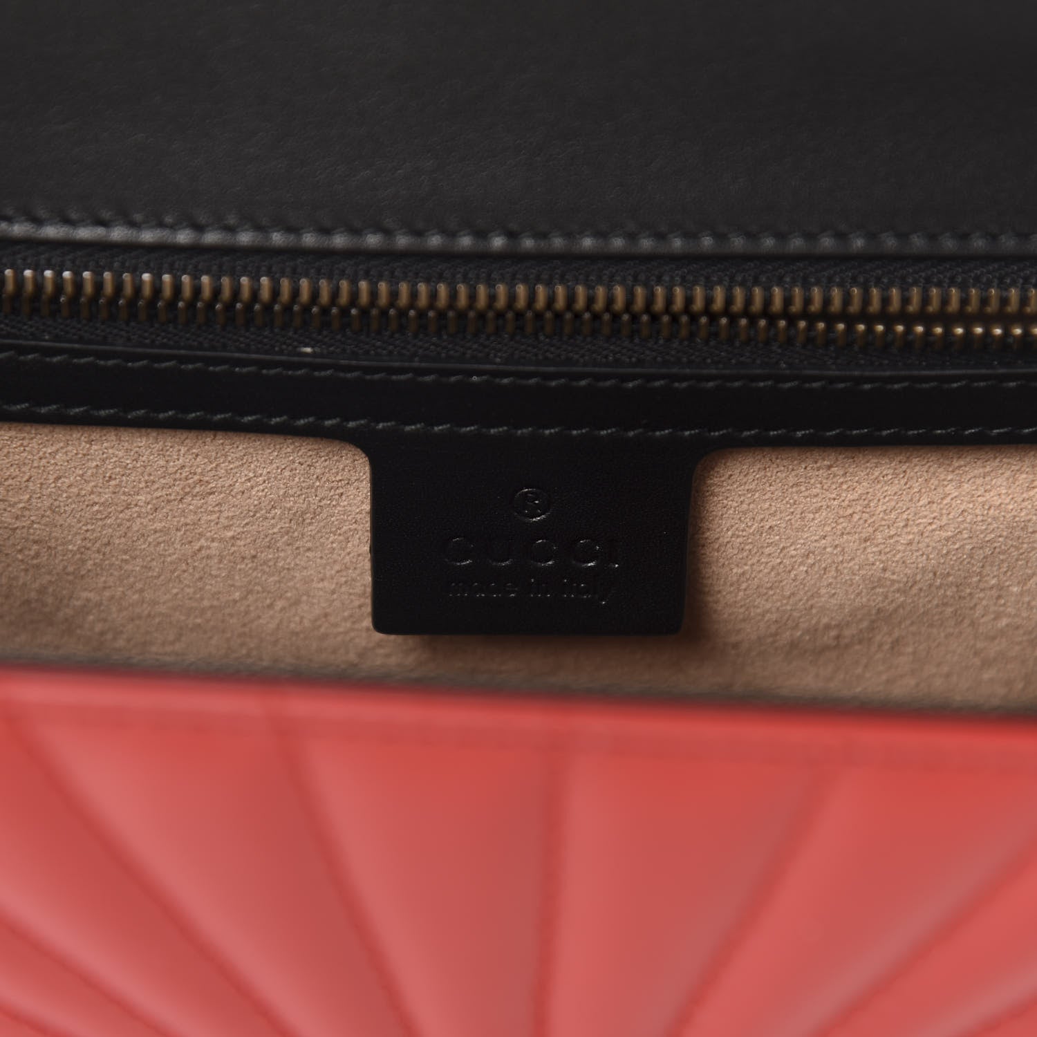 Gucci Calfskin Bamboo Trapuntata Queen Margaret Top Handle Bag Blue Agata Hibiscus Red Mystic White Sugar Pink 8 of 10