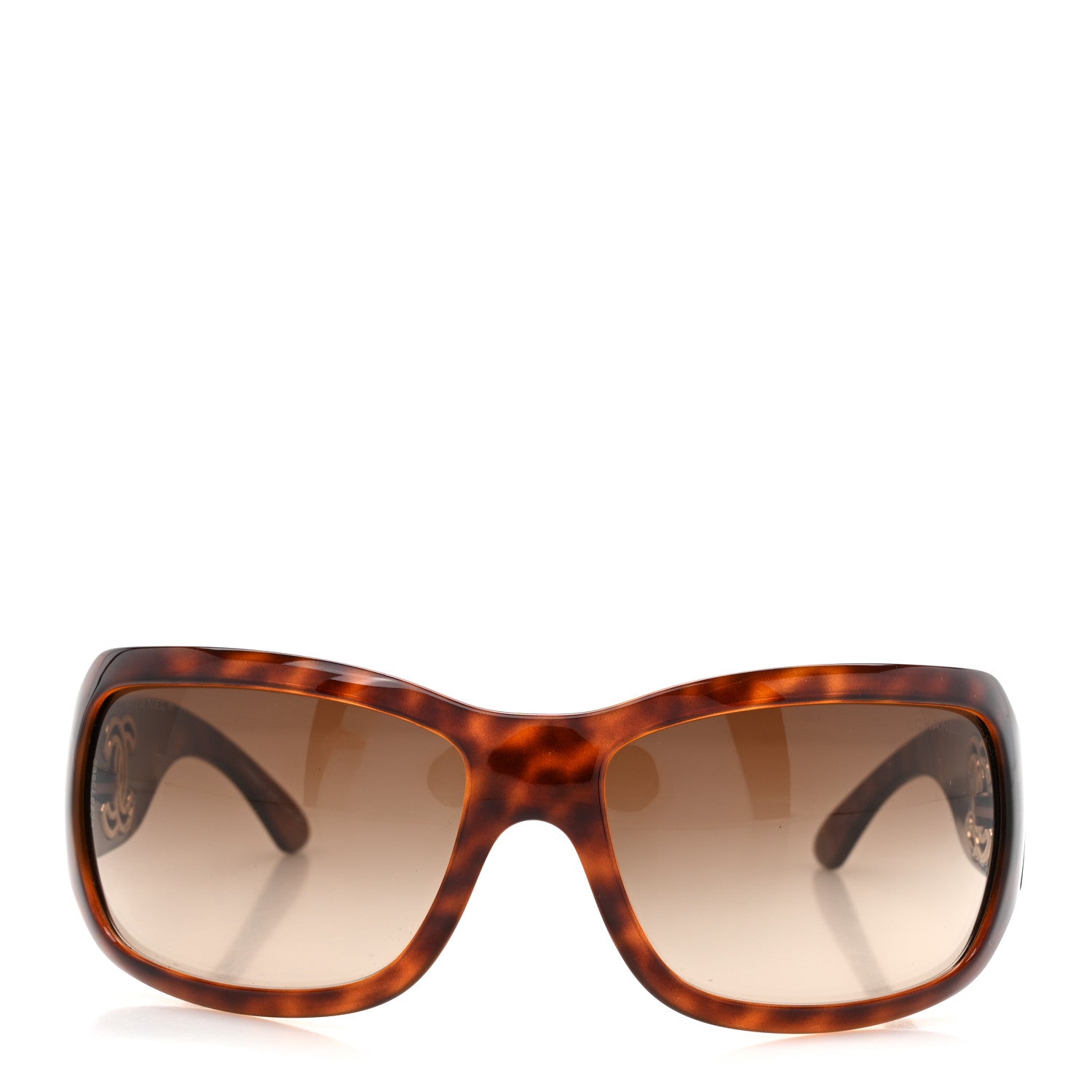 Chanel Acetate CC Sunglasses 6018 Tortoise 2 of 8