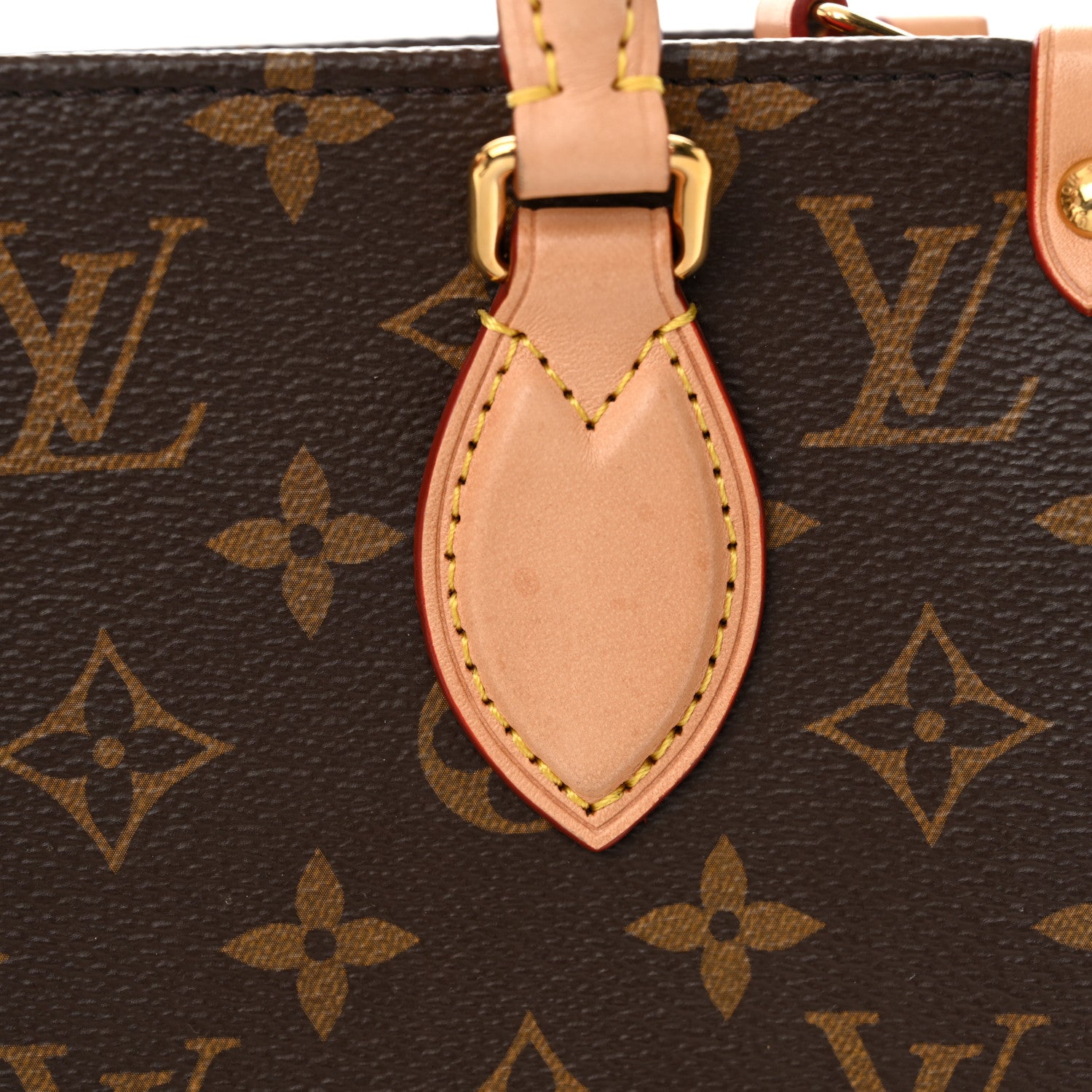 Louis Vuitton Monogram Sac Plat BB 10 of 11