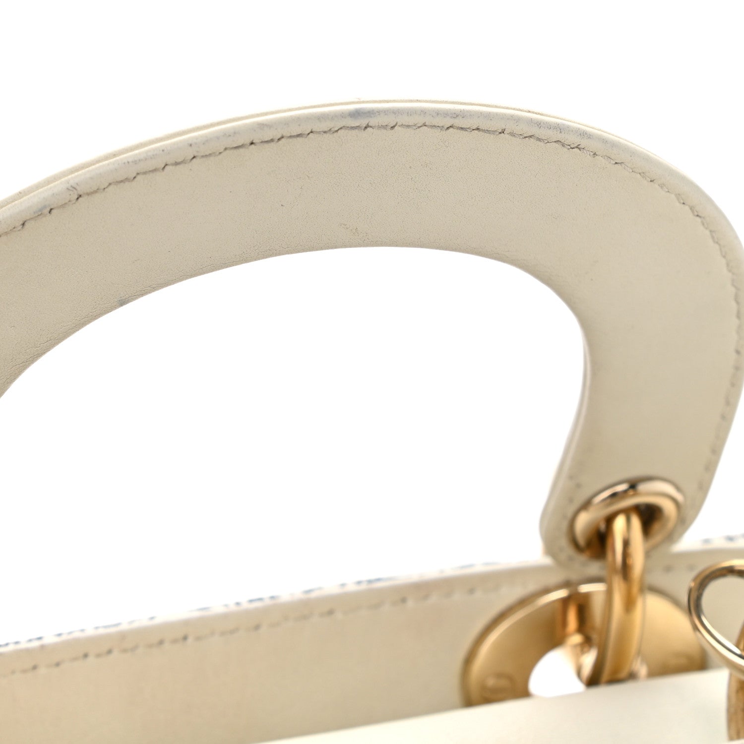 Christian Dior Calfskin Toile de Jouy Mini Lady Dior Blue 10 of 12