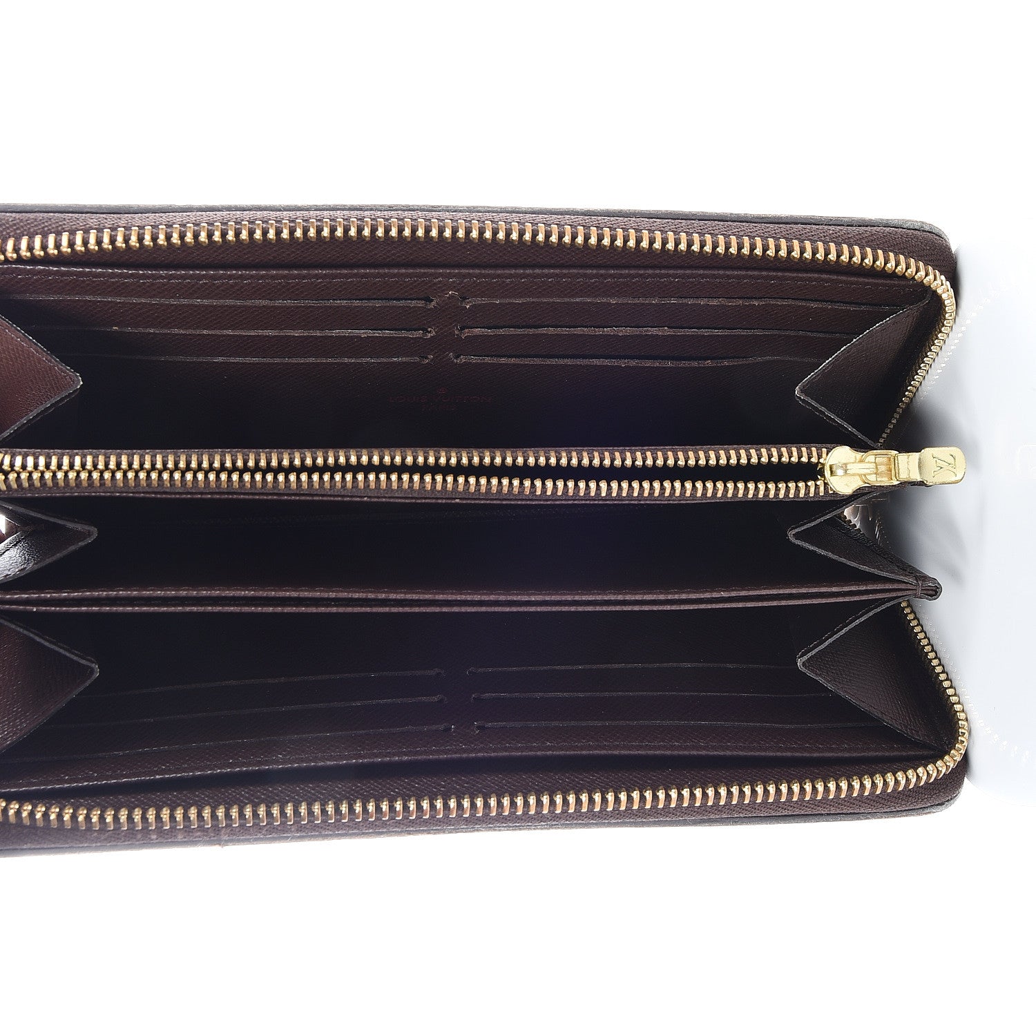 Louis Vuitton Damier Ebene Zippy Wallet 5 of 11