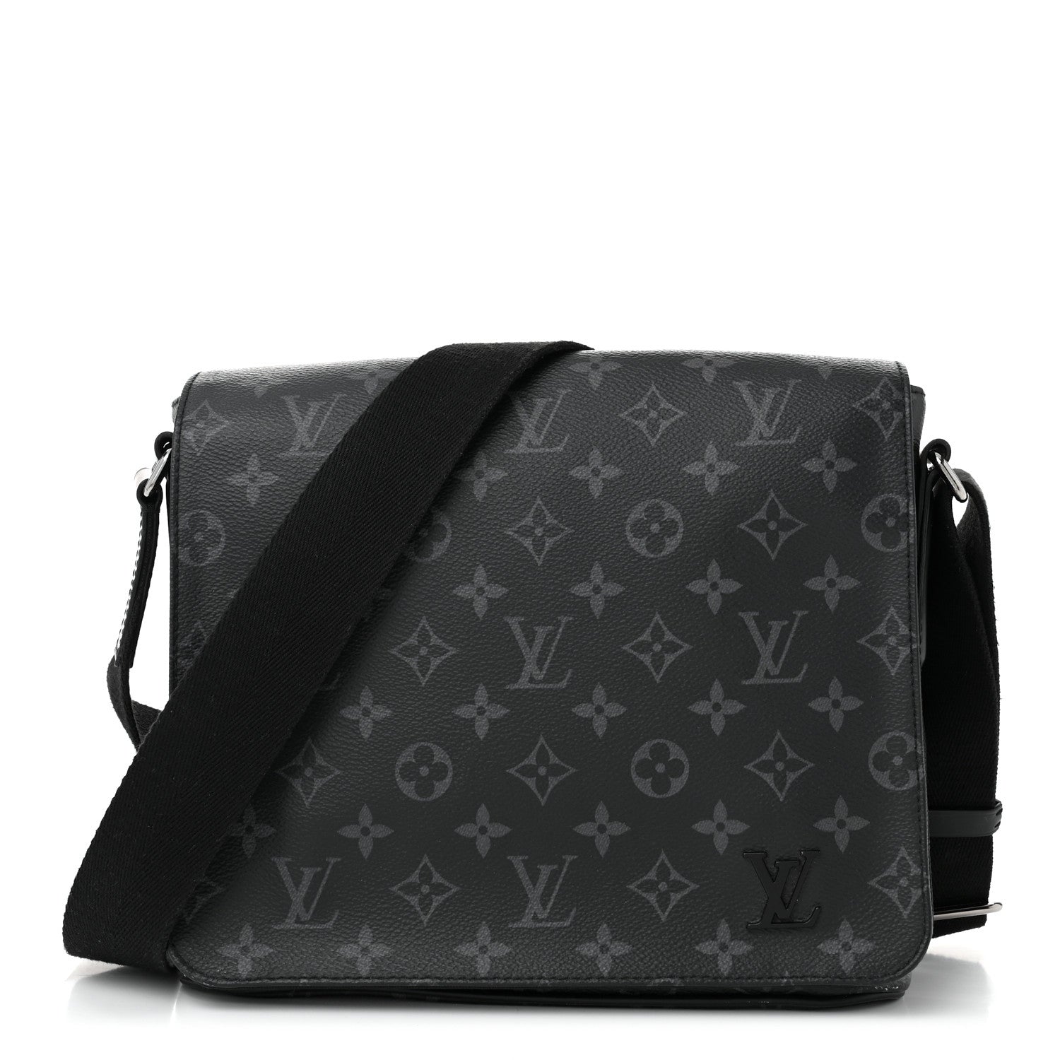 Louis Vuitton Monogram Eclipse District PM Black 1 of 11