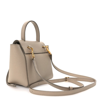 Celine Grained Calfskin Pico Belt Bag Light Taupe 2 of 9