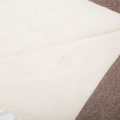 Burberry Modal Wool Check Square Scarf Beige 5 of 5