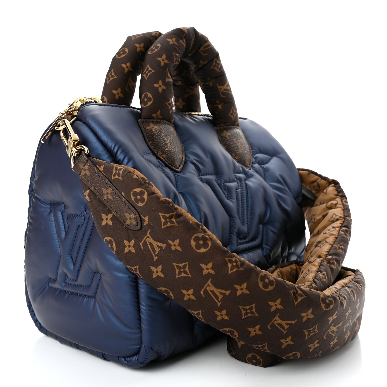 Louis Vuitton Econyl Mini Monogram Pillow Speedy Bandouliere 25 Navy 3 of 9