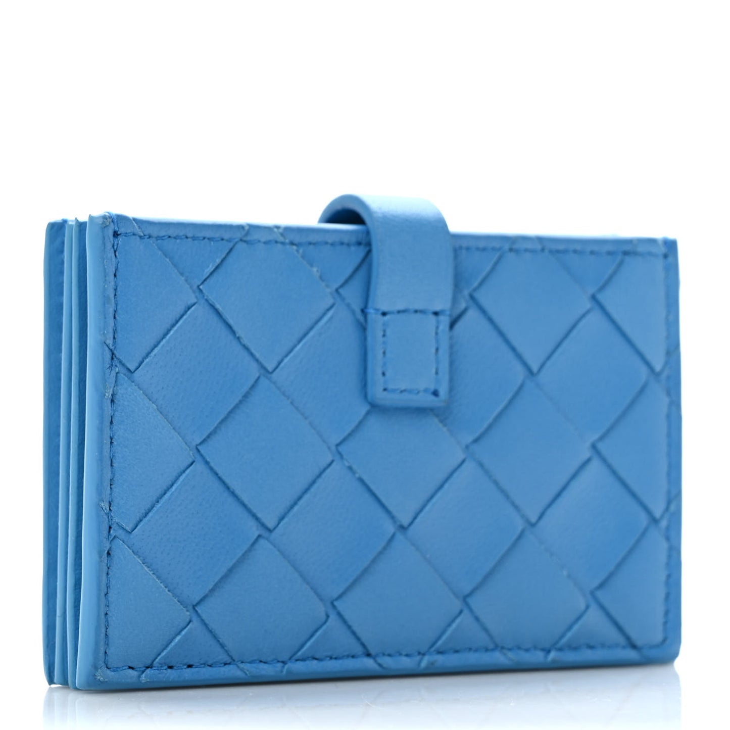 Nappa Intrecciato Bifold Wallet Swimming Pool