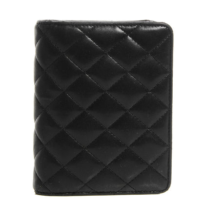 Chanel Lambskin Quilted Compact Wallet 1 of 8