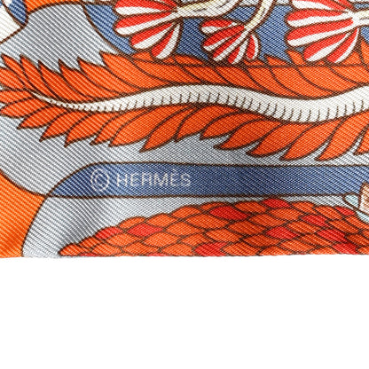 Hermes Silk Exposition Universelle Twilly Orange Ciel Brique 3 of 4