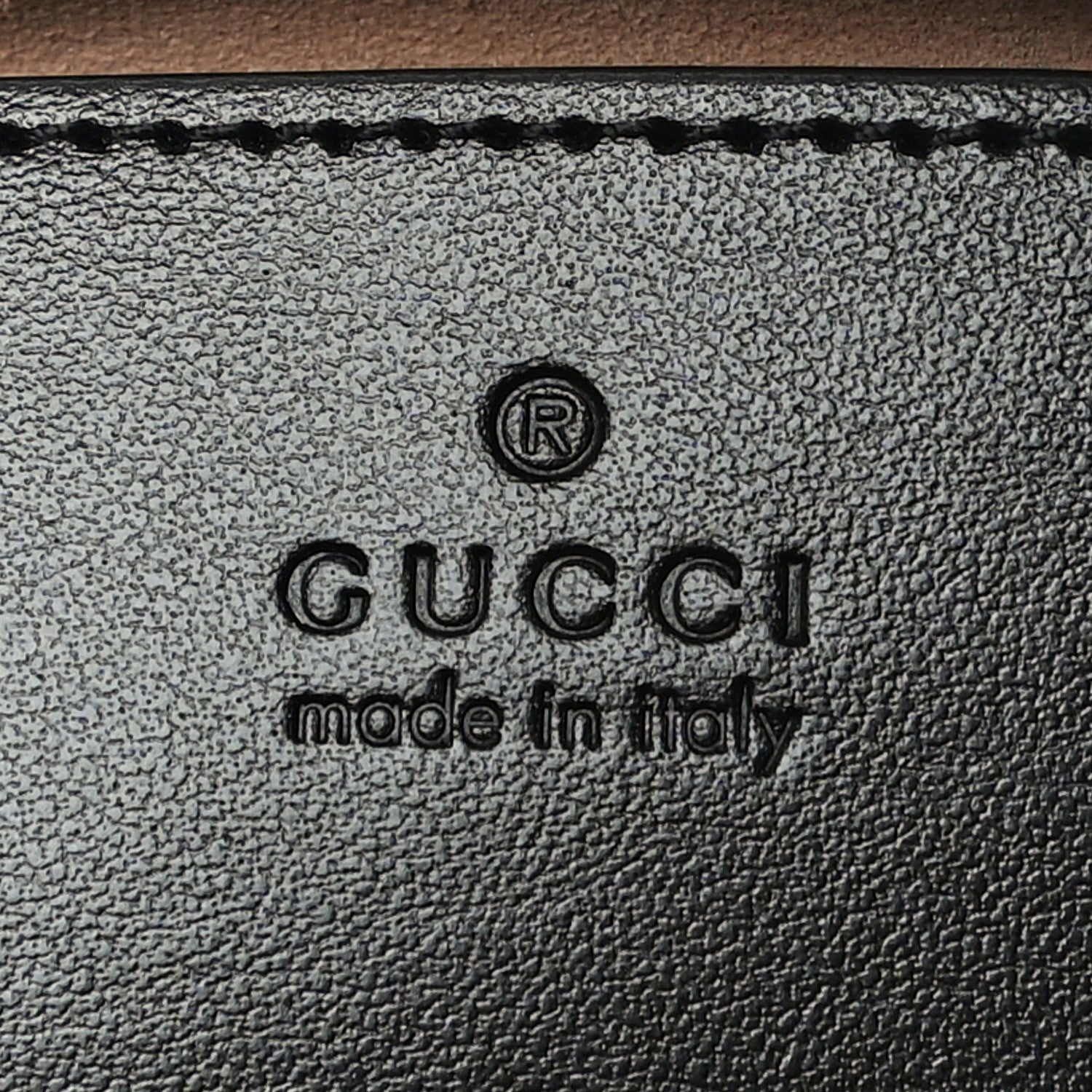 Gucci Calfskin Matelasse Aria Small GG Marmont Chain Shoulder Bag Black 6 of 13