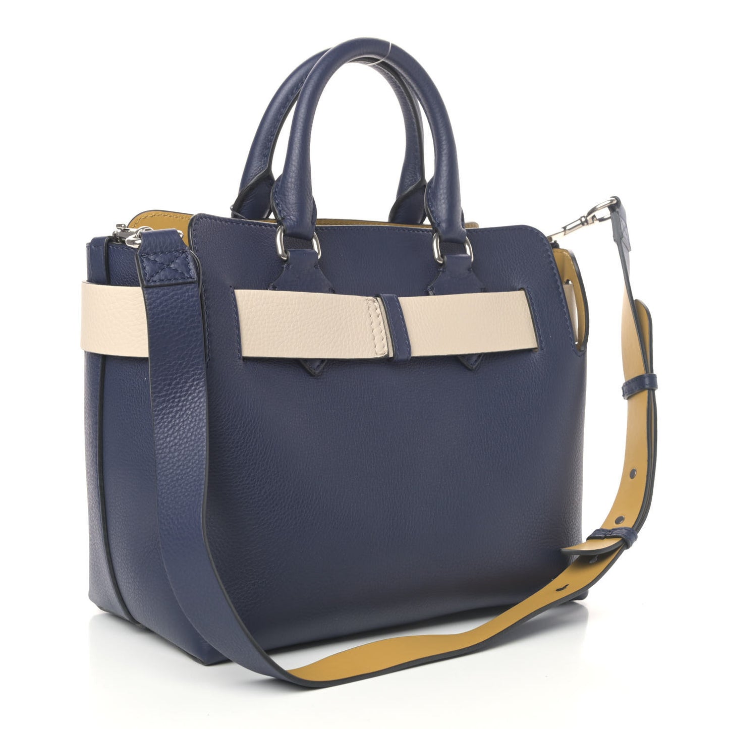 Soft Grain Calfskin Small Belt Bag Regency Blue