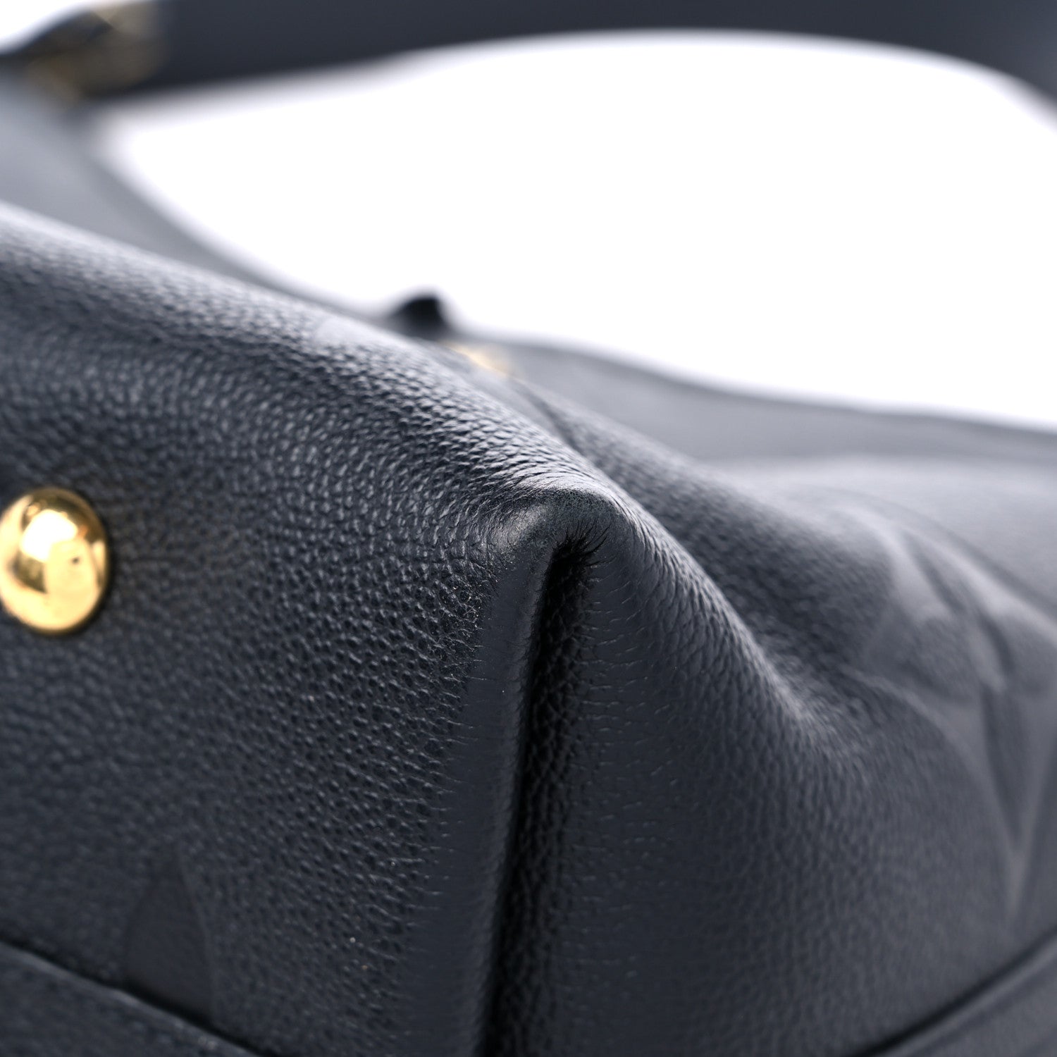 Louis Vuitton Empreinte Monogram Giant CarryAll MM Black 9 of 12