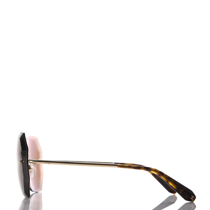 Chanel Metal Spring Round Sunglasses 4220 Gold Brown 3 of 7