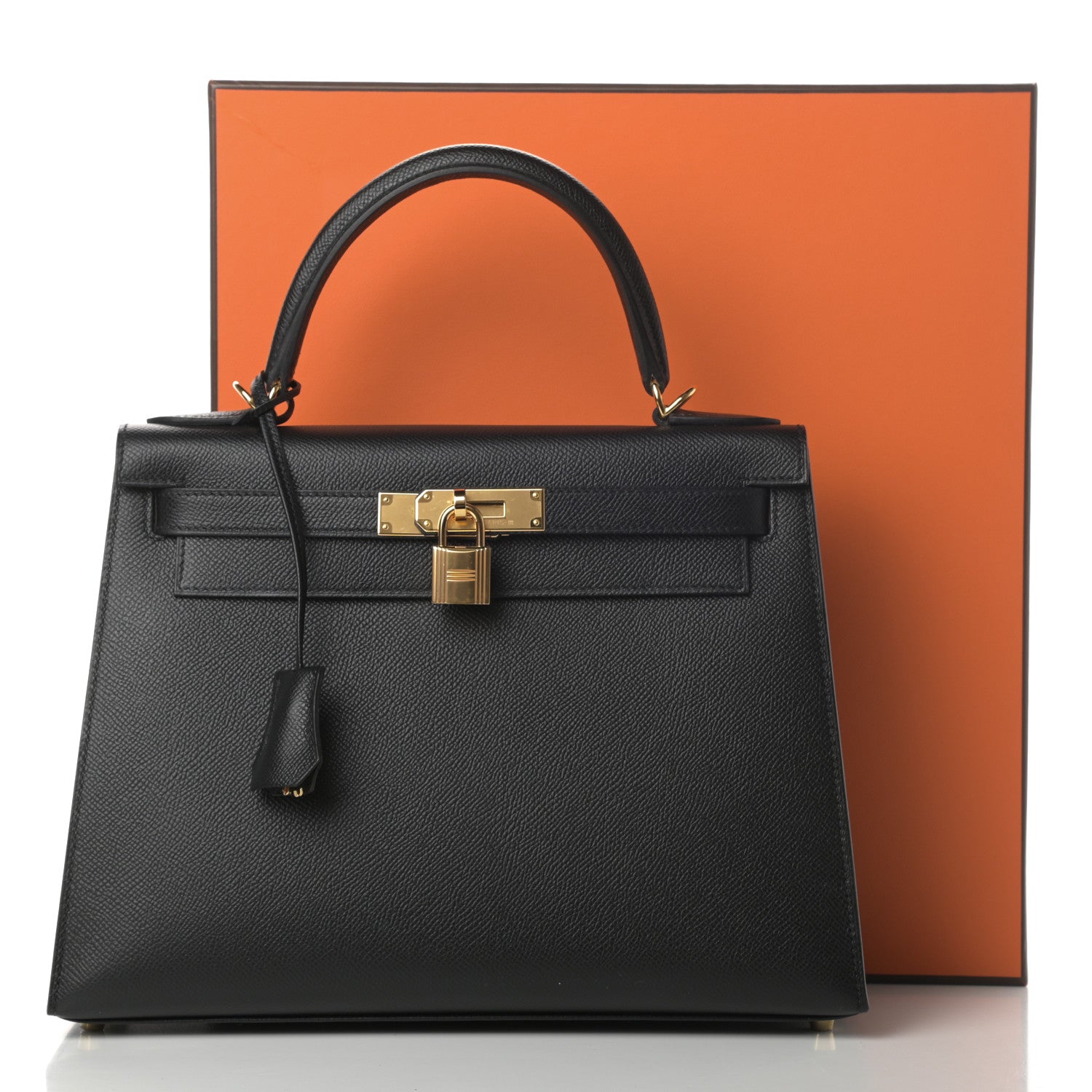 Hermes Epsom Kelly Sellier 28 Black 11 of 11