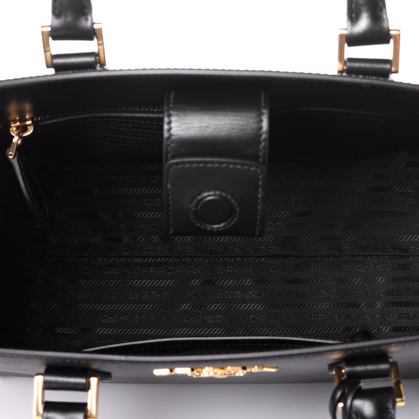 Saffiano Soft Calfskin Tote Black