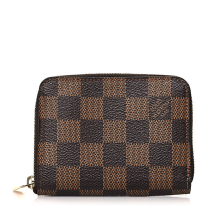 Louis Vuitton Damier Ebene Zippy Coin Purse 1 of 7